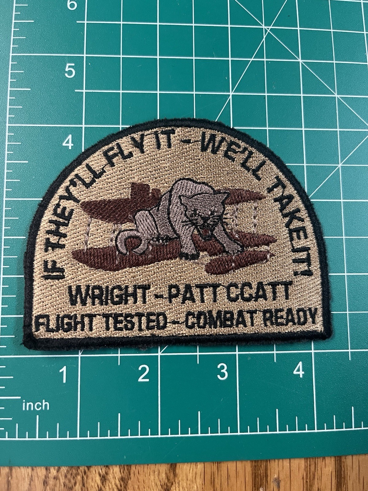 USAF CCATT Critical Care Air Transport Team Patch Wright Patterson Air Force