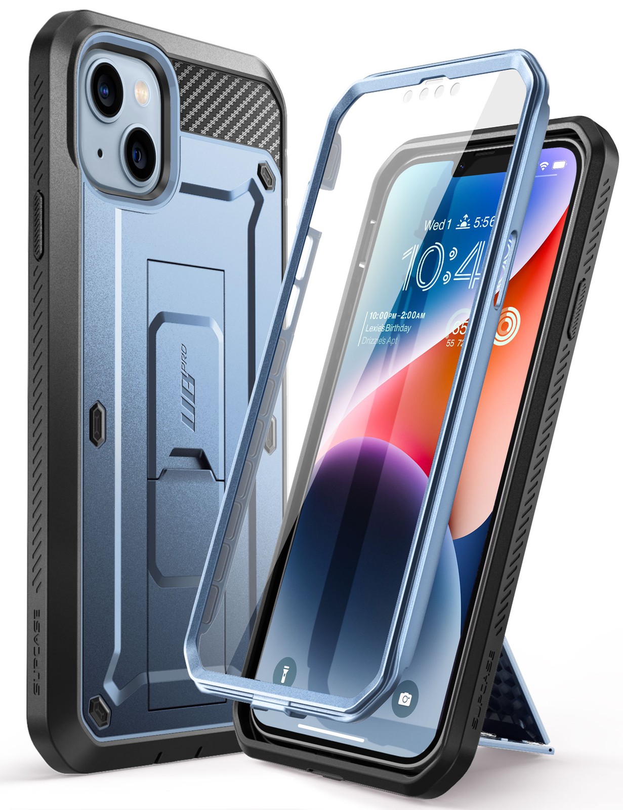 SUPCASE for iPhone 14 Plus 6.7" Full Body 360° Screen Case Heavy Duty Cover Tilt