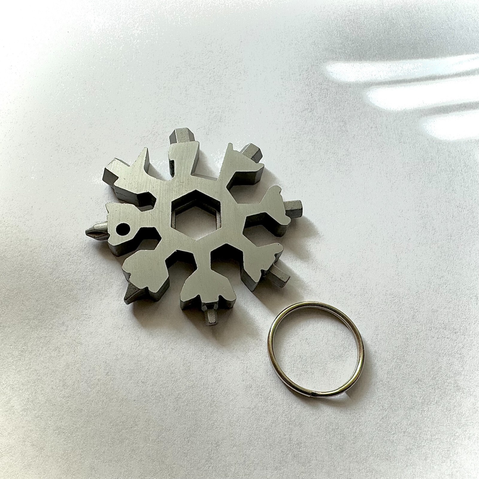 18-In-1 Silver Snowflake Multi-Tool