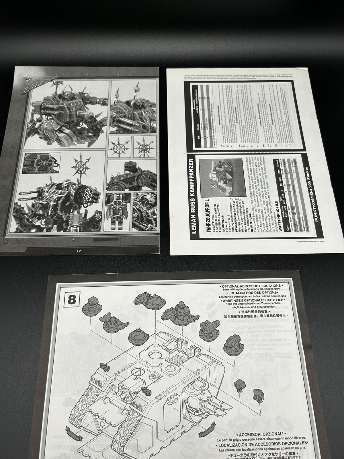 Games Workshop Warhammer 40,000 Quick Reference Card Supplement Lot