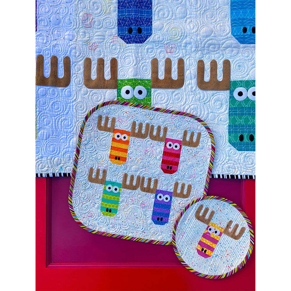 Sassafras Lane Designs Mini Wild Moose Chase Mini Quilt Pattern