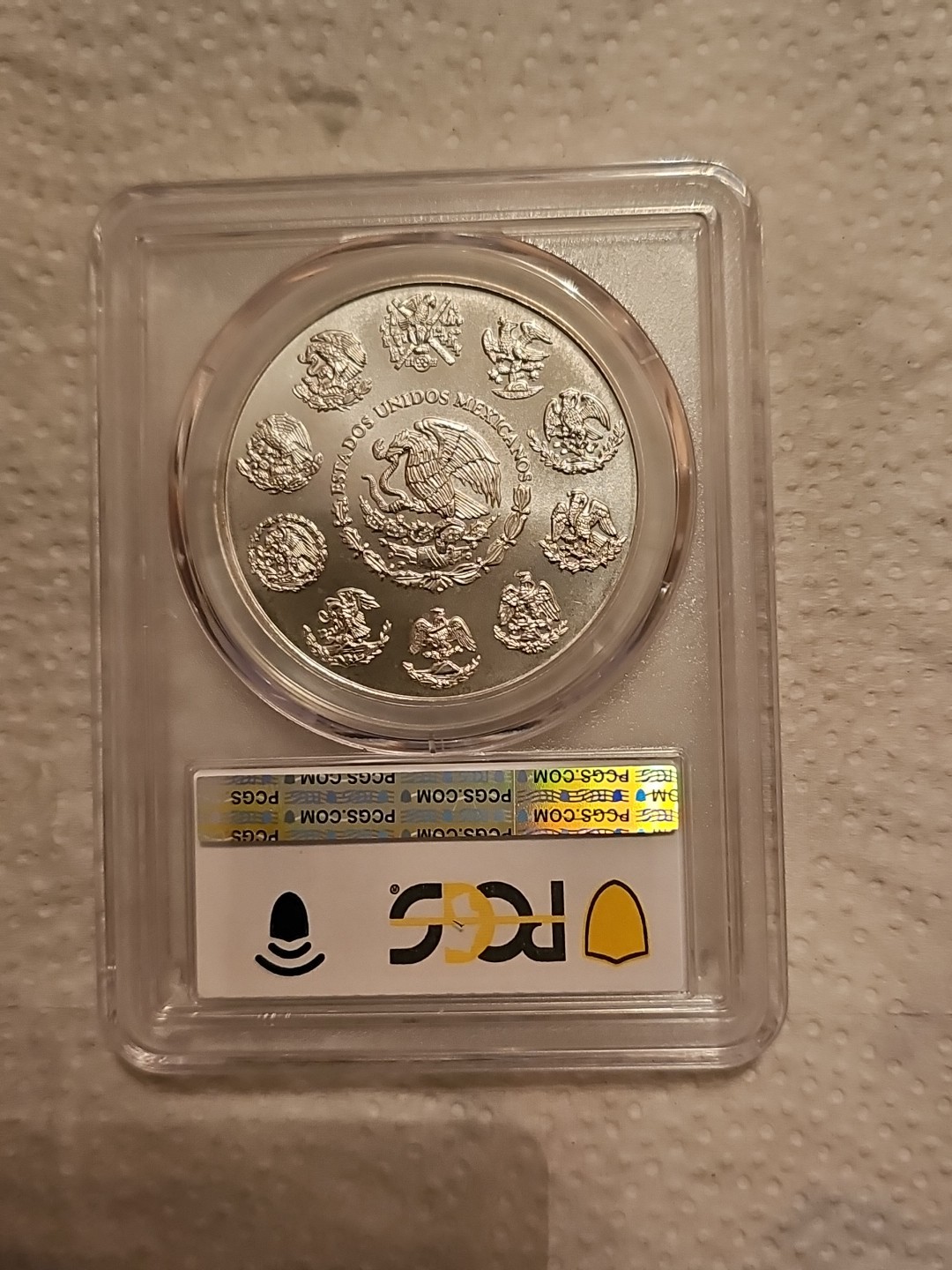 2001 Libertad 1 Oz .999 Pcgs Ms 68