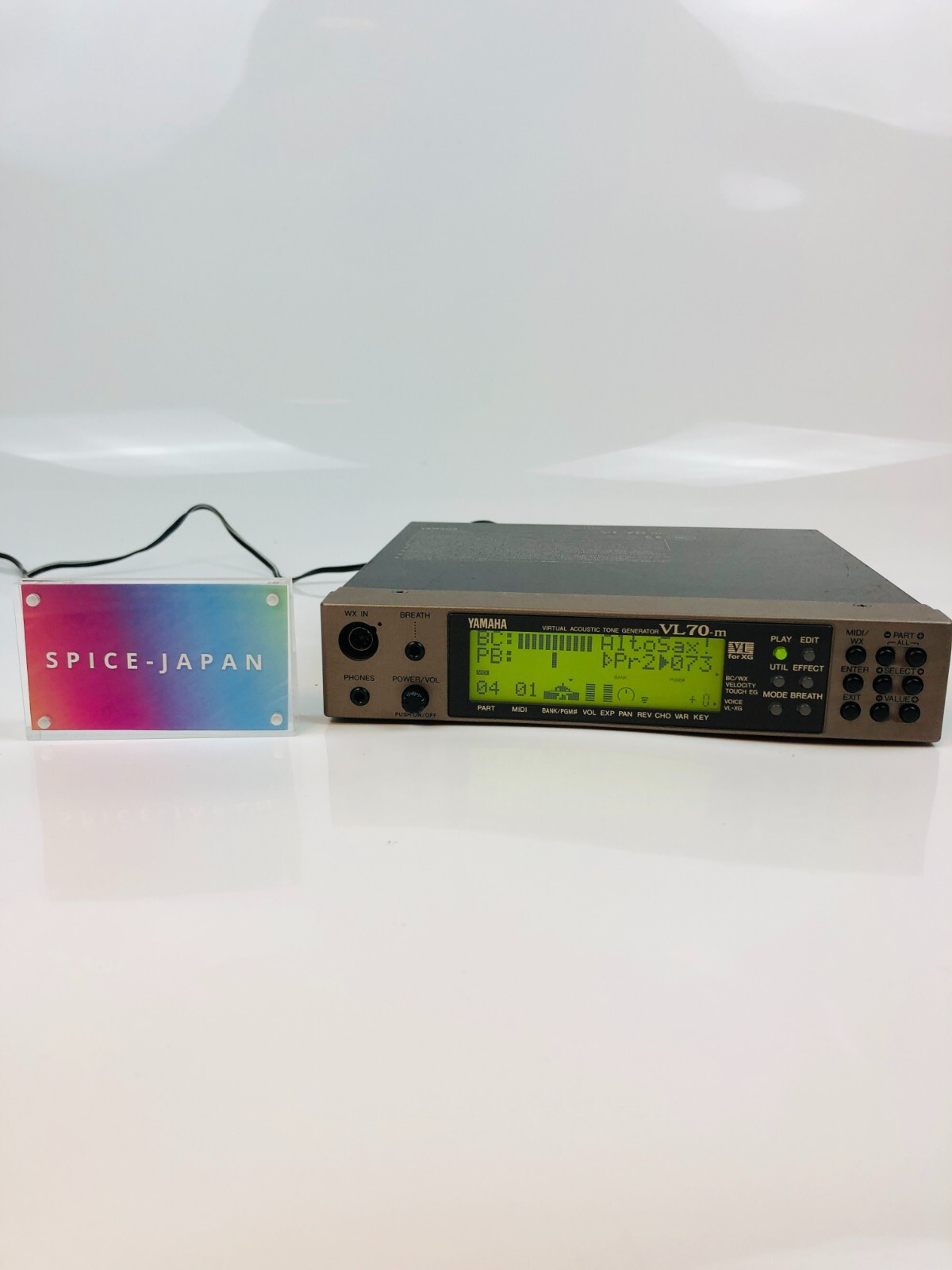 Yamaha VL70-m Virtual Acoustic Tone Generator Synthesizer Module Test completed