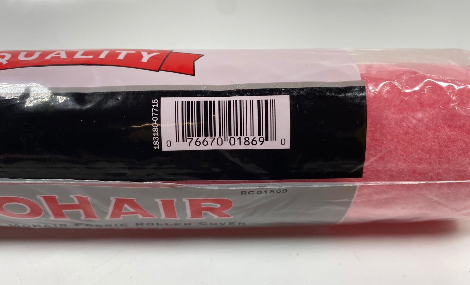 Mohair Roller Cover 9"X1/4" Nap - Red