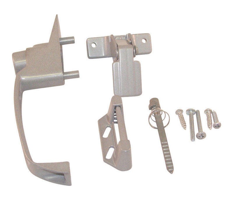 Barton Kramer 6-1/2 in. L Silver Aluminum Door Handle 327C