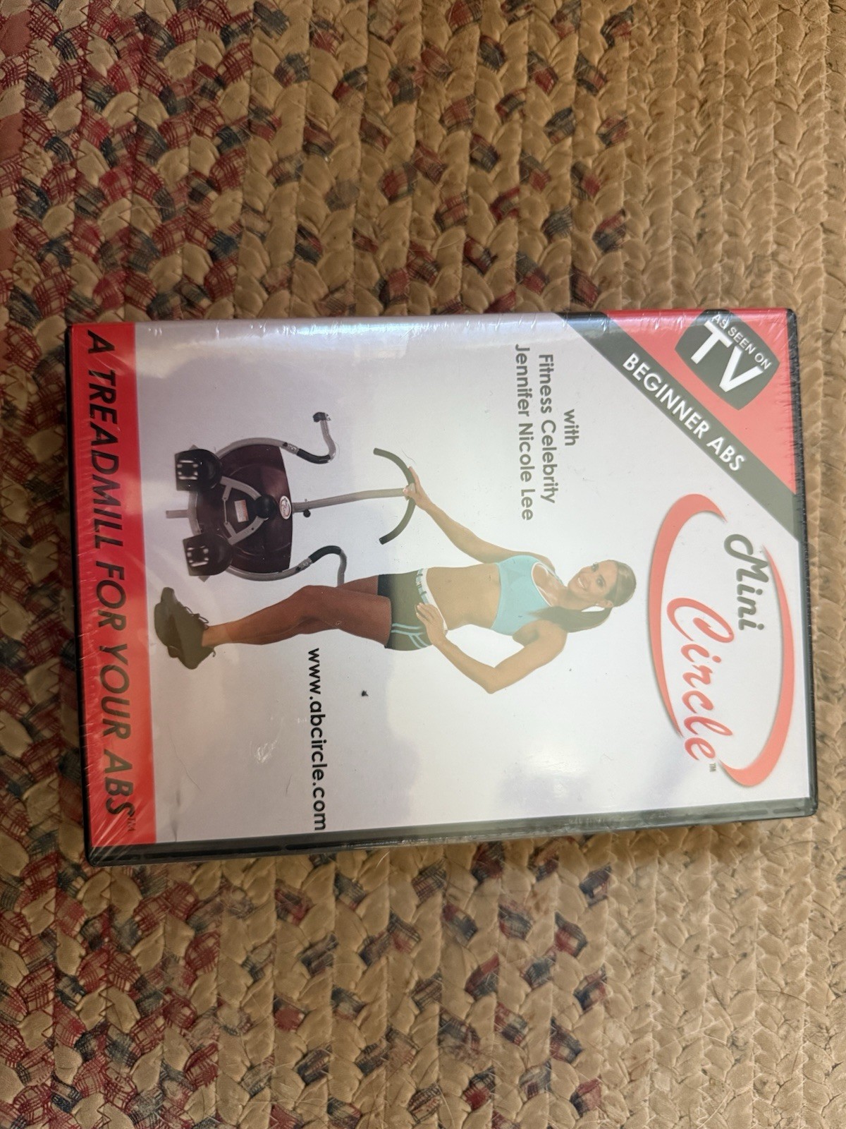 Mini Circle As Seen on TV Abdominal Workout DVD Set Beginner-Advanced (3 DVDs)