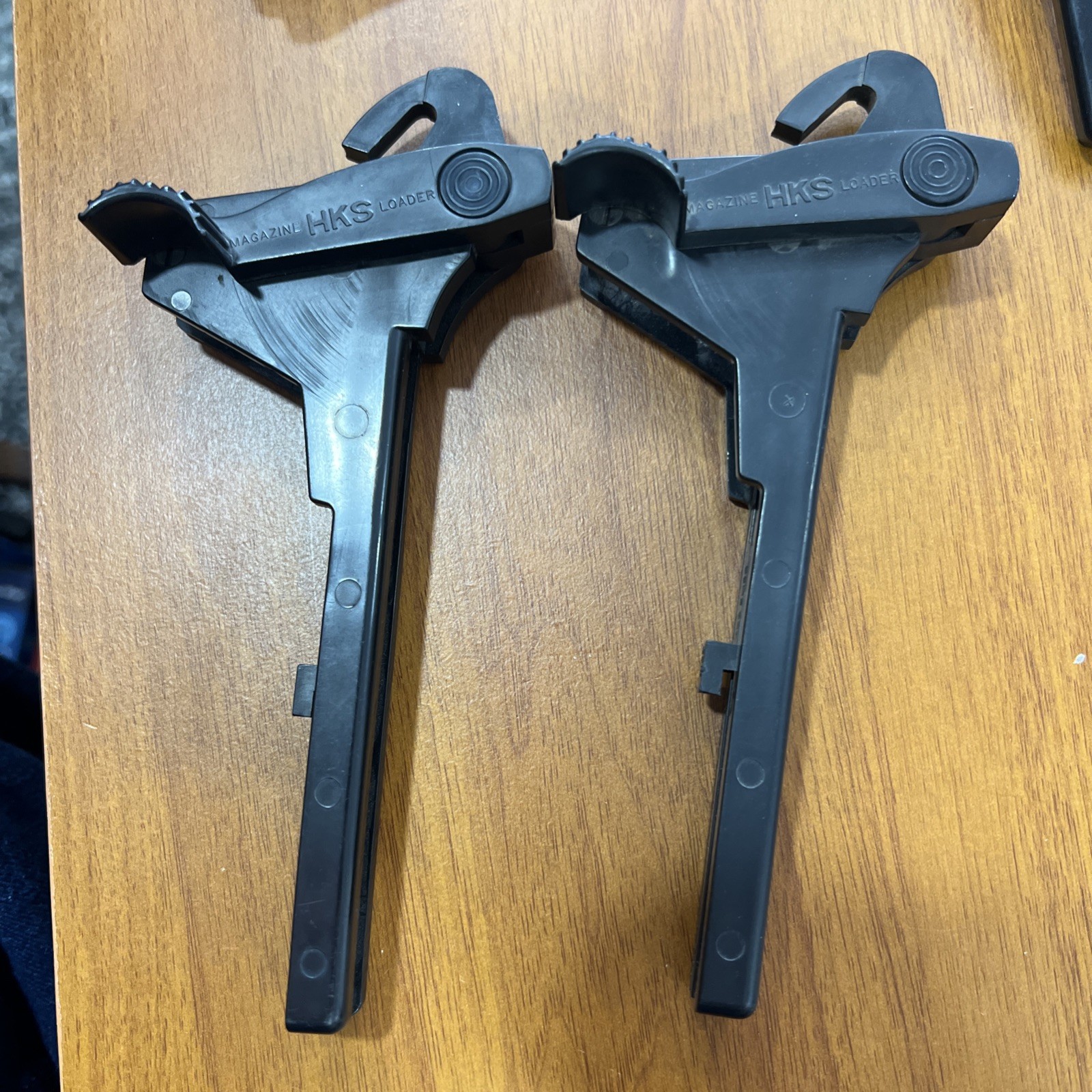HKS Magazine Speed Loader Model 451 Adjustable .40 .45 10mm Caliber Pair