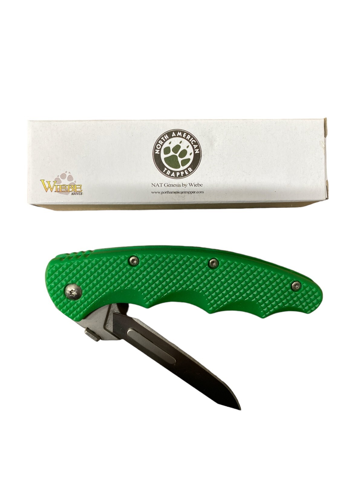GENESIS Replaceable Blade Knife ~ North American Trapper ~ SHED SKINNING TOOLS