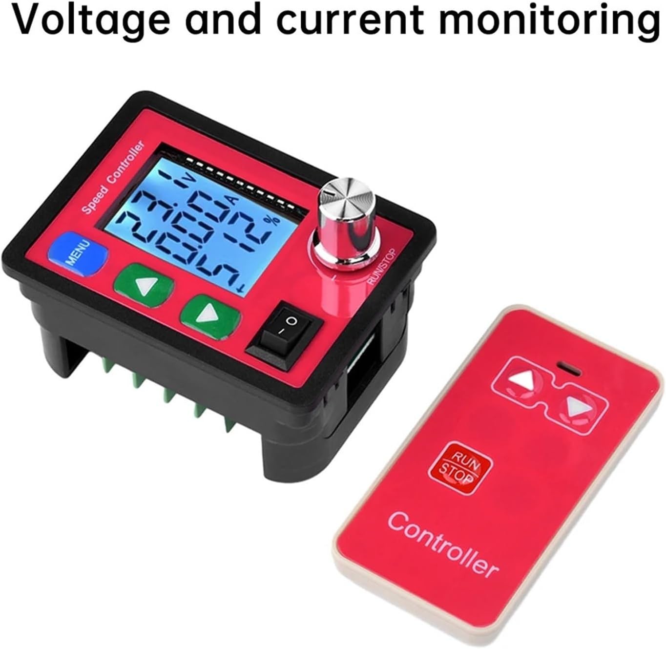 Intelligent DC Brush Motor Speed Controller Forward and Reverse DC6-55V 15A PWM