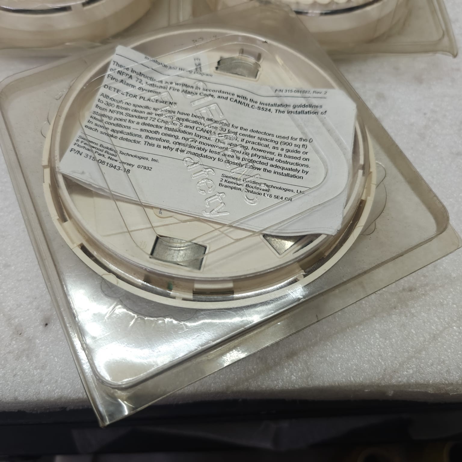 SIEMENS DI-3 SMOKE AUTOMATIC FIRE DETECTOR DI-3