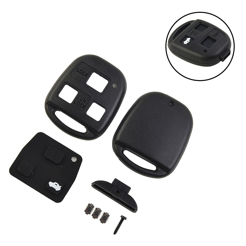 For Toyota For Land High Quality Cruiser Car Remote Key Button Pad Shell Case