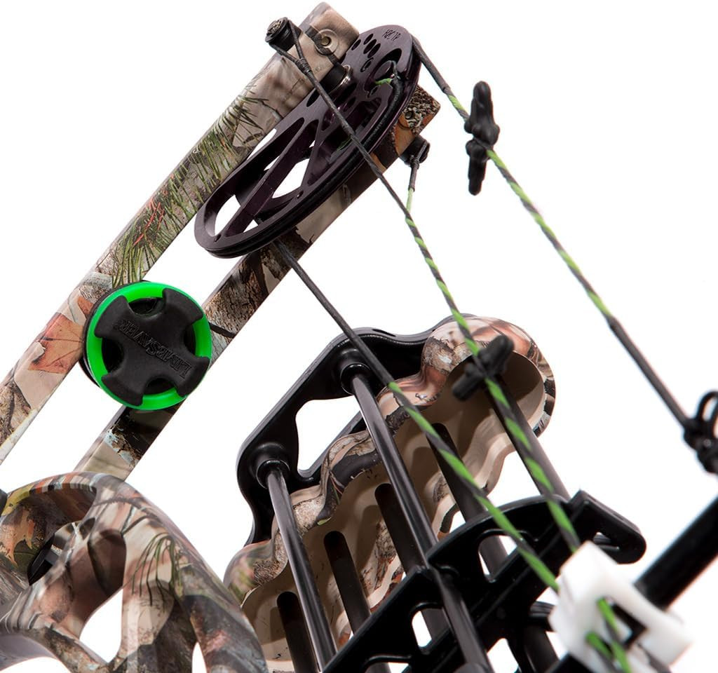 Broadband Dampener for Split Limb Compound Bows, Camouflage, 2-Pack
