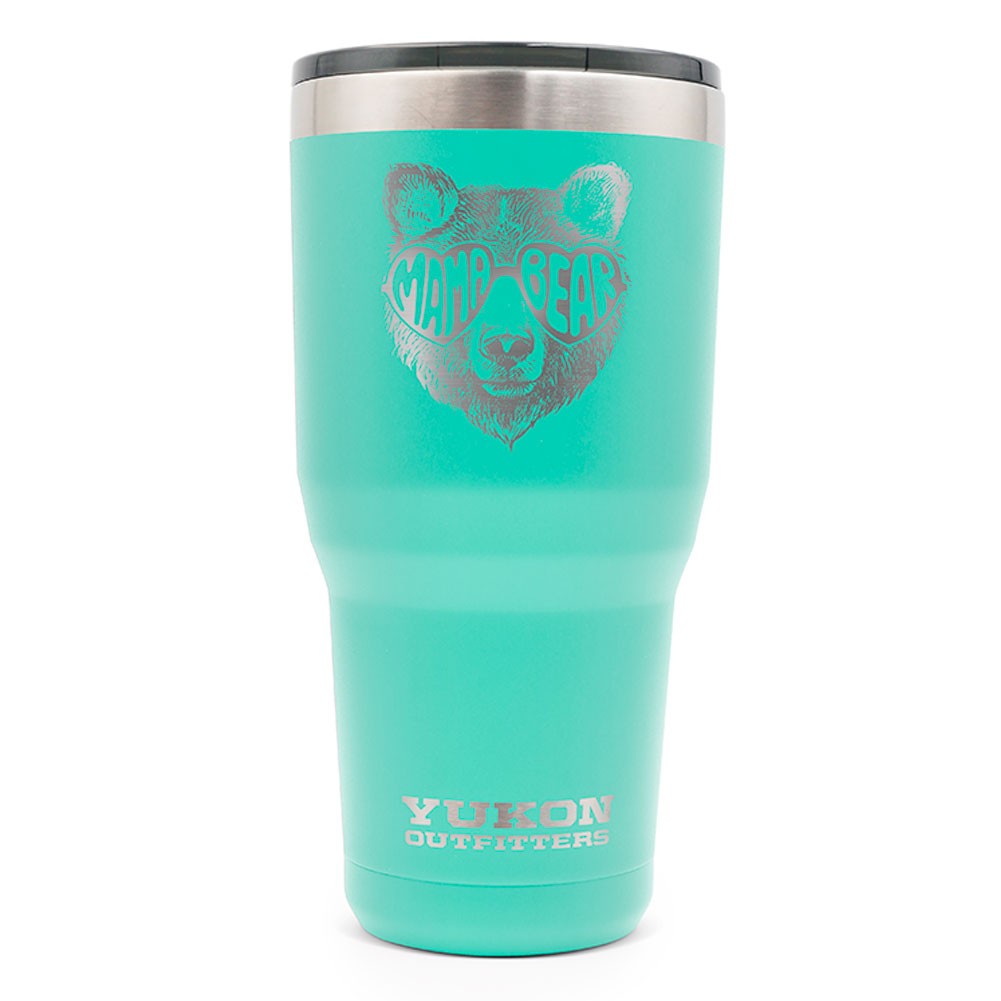 Yukon Outfitters 30oz Tumbler (Mama Bear Shades - Seafoam) (Mgyt30sfmb)