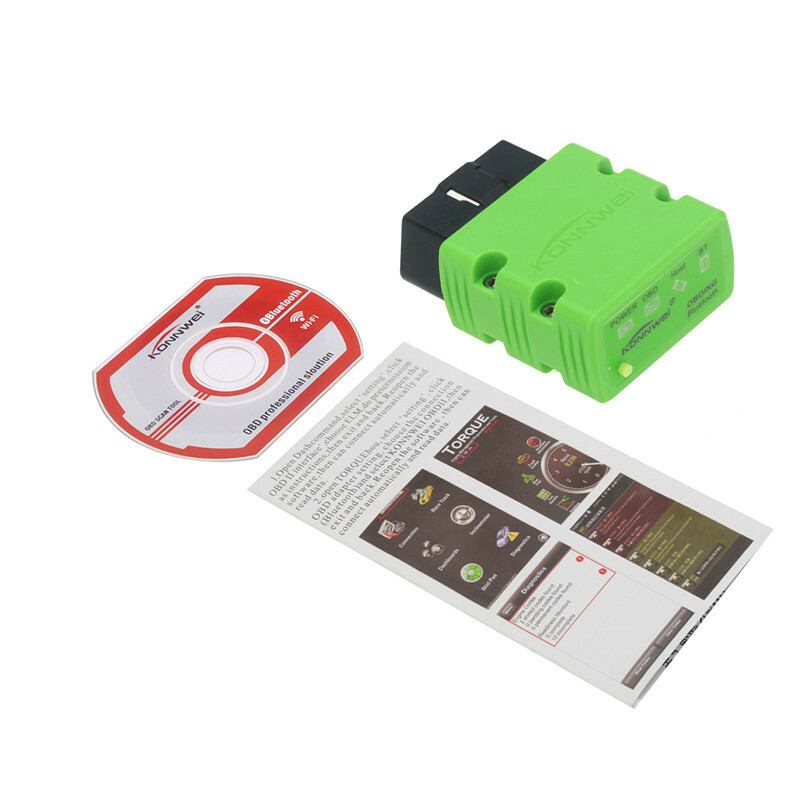 Bluetooth 4.0 ELM327 OBD2 Car Code Auto Reader Scaner For IOS iPhone Android USA