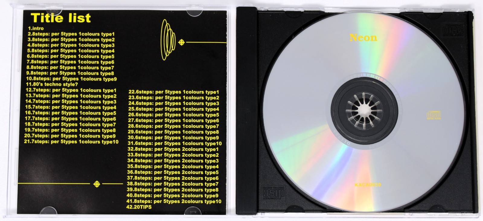 Kaeru Cafe Neon Old Techno Construction Sample Library/Sound Library/Sampling CD