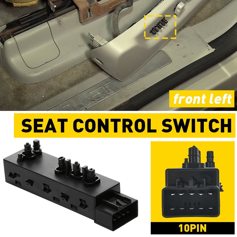 Power Seat Control Switch for 2010-2015 Chevrolet Camaro Driver Side 25974714 US