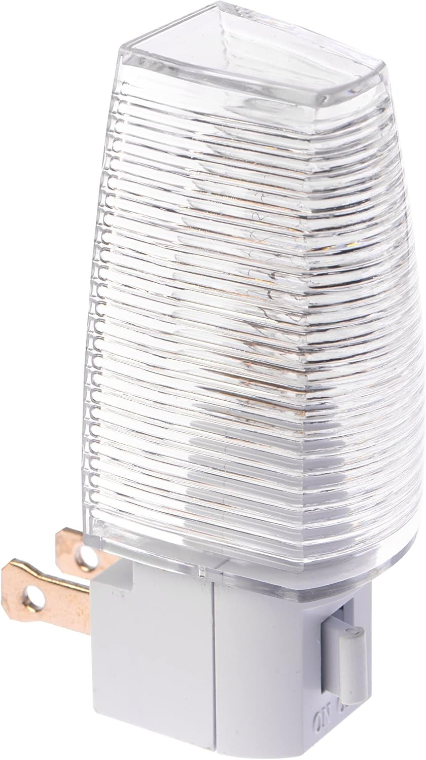 Plug in Night Light with Manual On/Off Switch for Hallway, Kid’s White