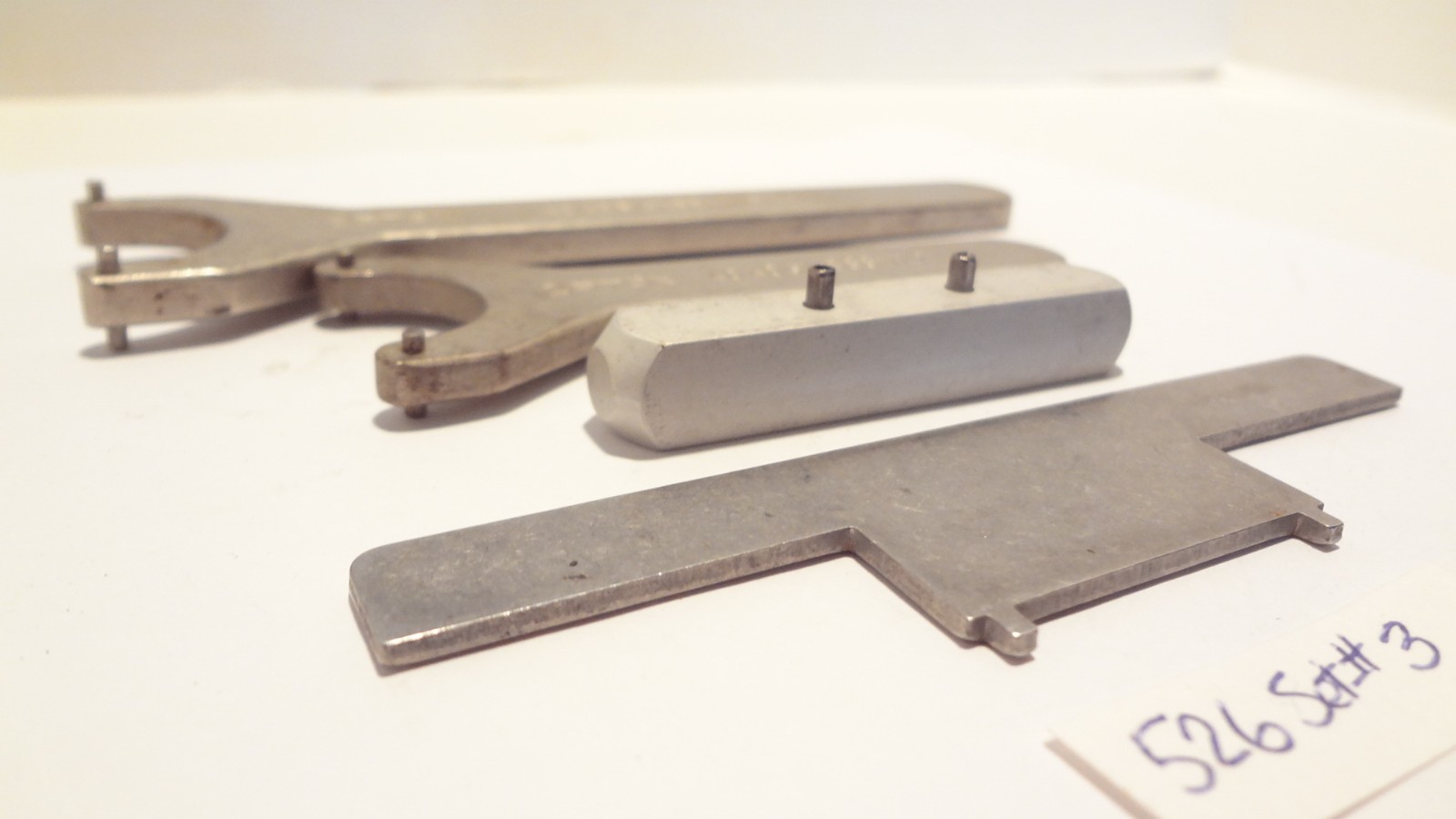 MICROSCOPE SERVICE TOOLS HOOK AND SLOTTED WRENCH SET#3