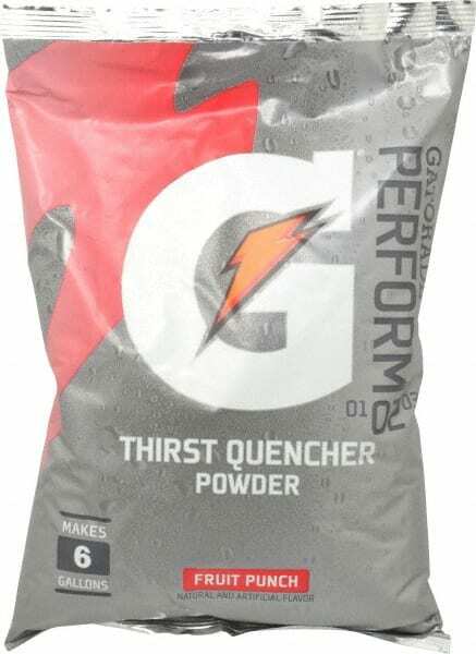 Gatorade 51 oz Pack Fruit Punch Activity Drink Powdered, Yields 6 Gal