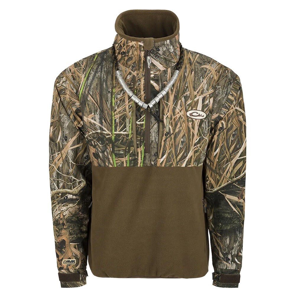 Drake Waterfowl MST Guardian Eqwader Flex Fleece 1/4 Zip Jacket CHOOSE SIZE/CAMO