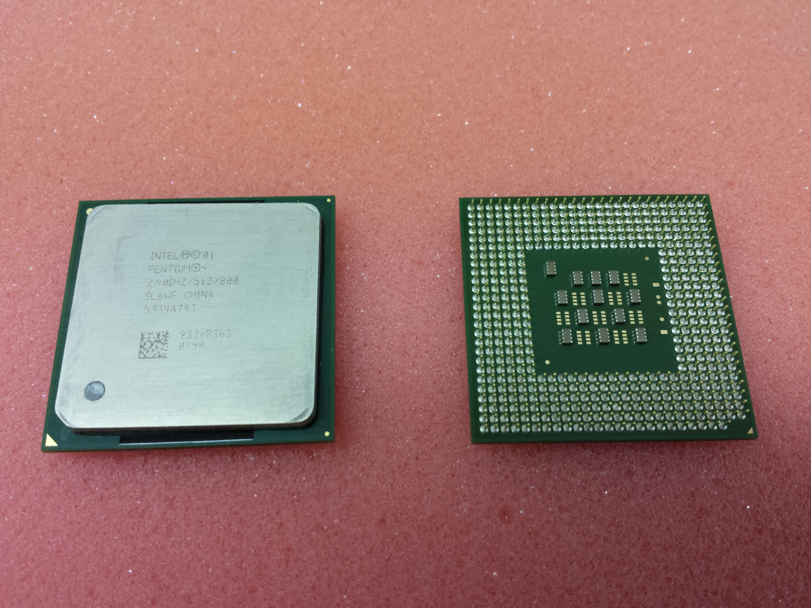 SL6WF Intel Pentium 4 2.4GHZ 512K cache 800FSB HT Technology tested working