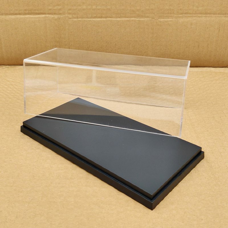 Motorcycle Model Acrylic Case Car Display Gift Boxes Transparent Dustproof 20cm