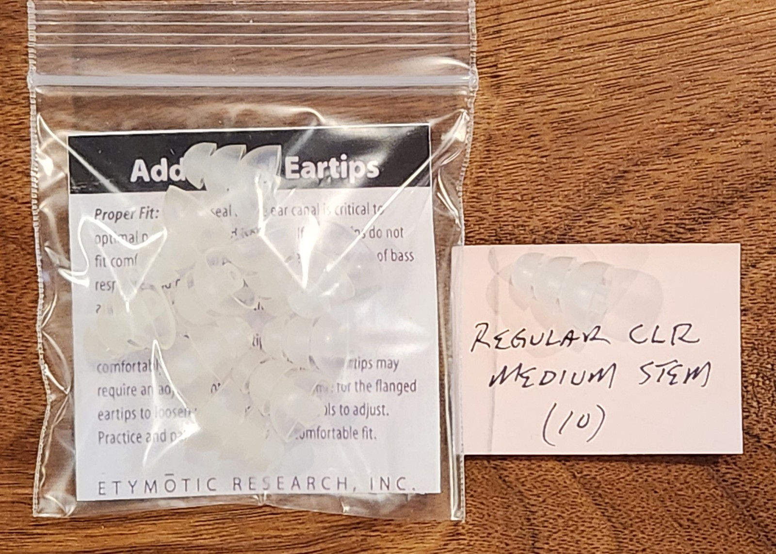 Etymotic Research IEM Replacement Eartip Genuine OEM type Bulk Buy Discounts