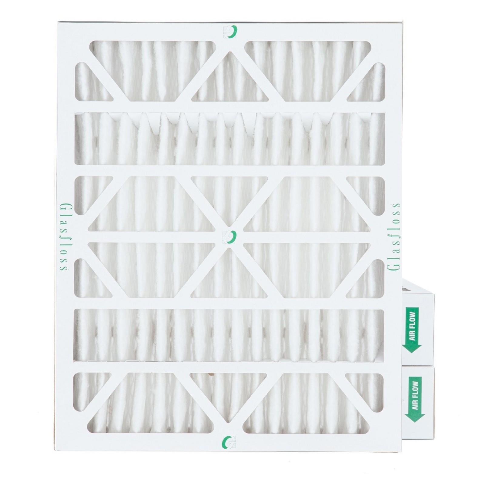 Glasfloss ZL 16x20x4 MERV 10 (FPR 7) Pleated Furnace Air Filters. 3 Pack