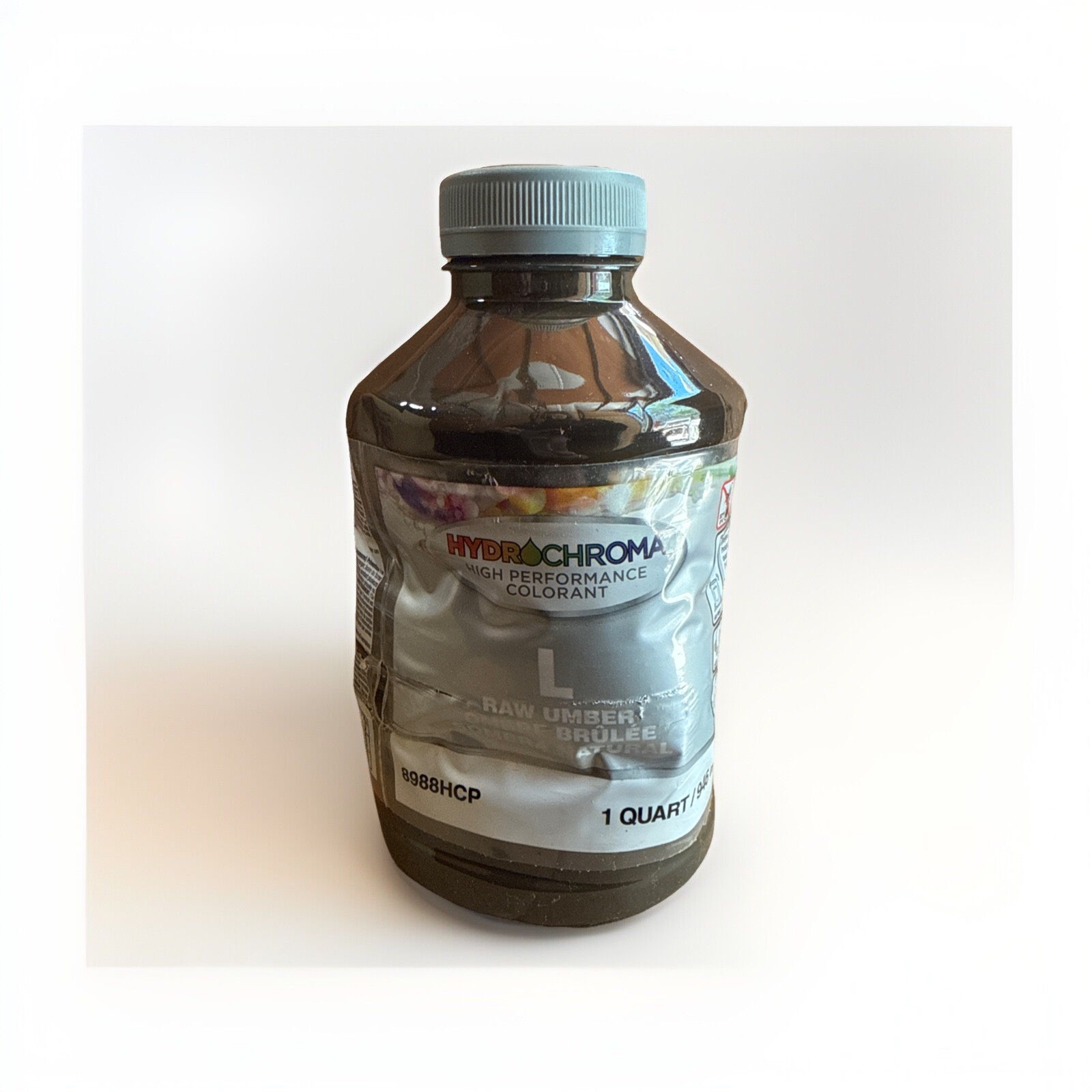 Hydrochroma Colorant Paint Tint Toner L Raw Umber 8988HCP 1 Qt. 32 Oz.