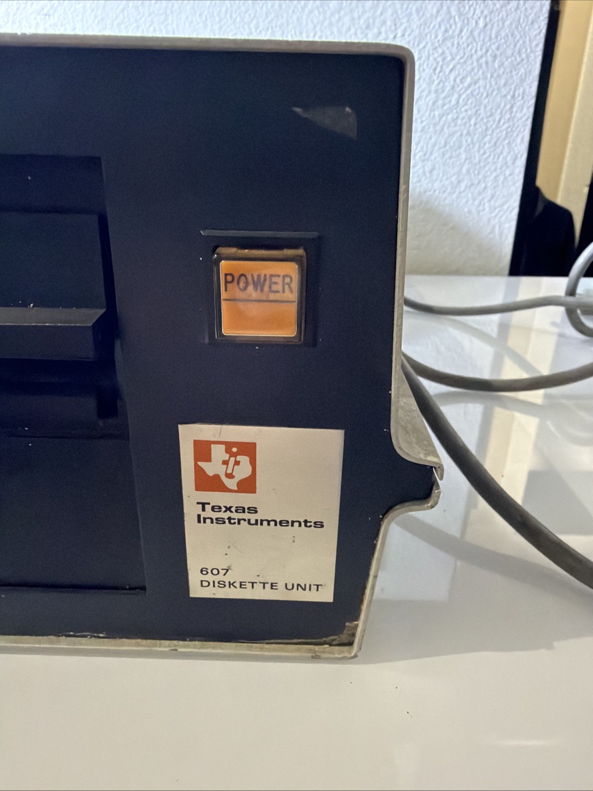 Vintage Texas Instruments 607 Diskette Unit Tested!
