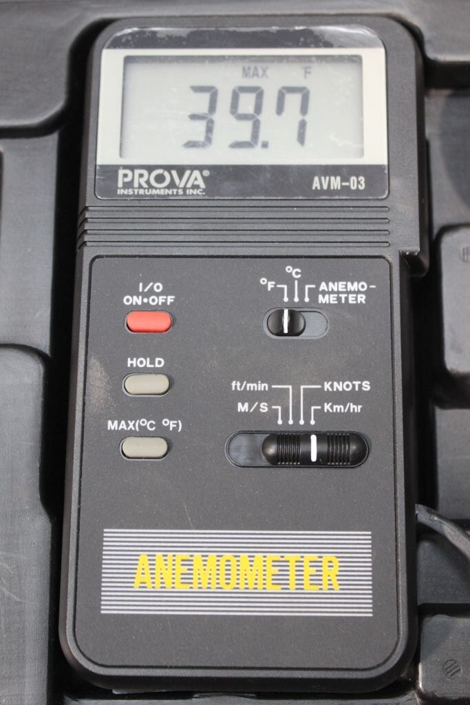 Provia Instruments Thermo Anemometer AVM-01/AVM-03 43066
