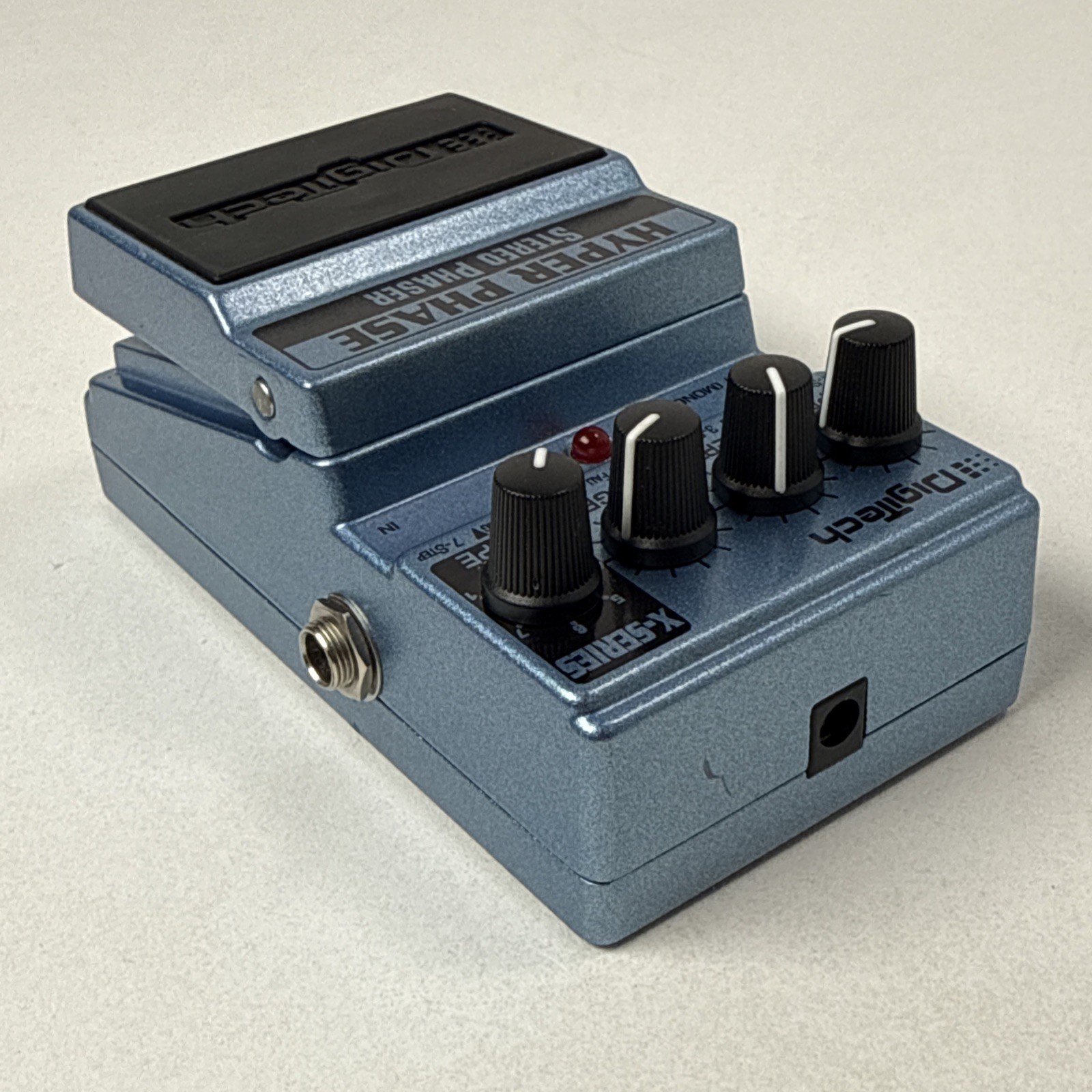 DigiTech X-Series Hyper Phase Stereo Phaser Guitar Pedal Working -Adhesive READ