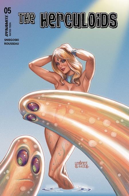 Herculoids #5 CVR B Joseph Micheal Linsner Variant NM-
