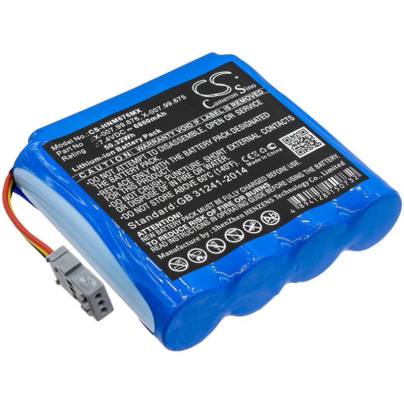 NEW 6800mAh Battery for Heine mPack, mPack LL P/N: X-007.99.675, X-007.99.676