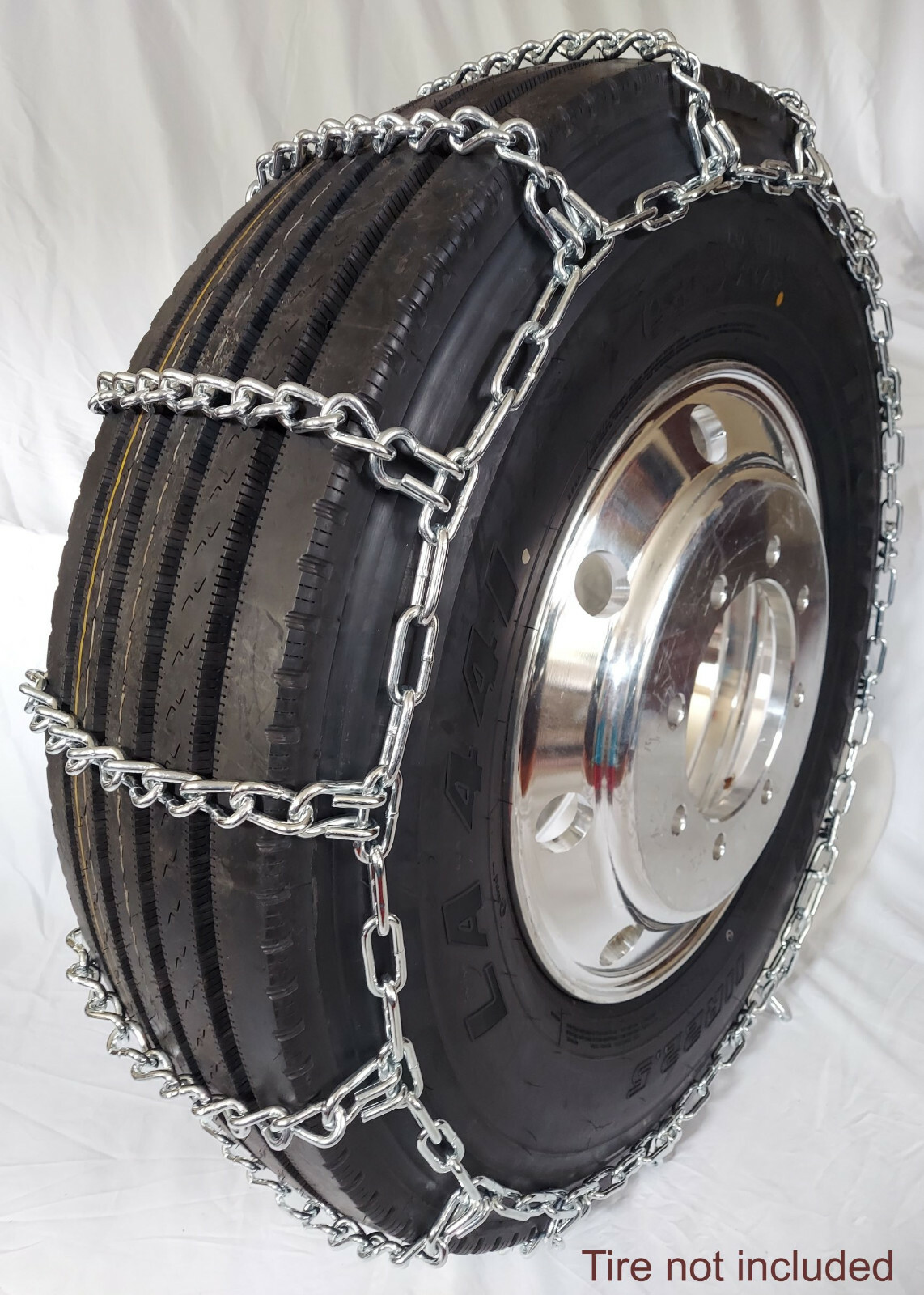 Grizzlar GSL-2255 Alloy Tire Chains Ladder Truck Bus 275/75-22.5 295/70-22.5