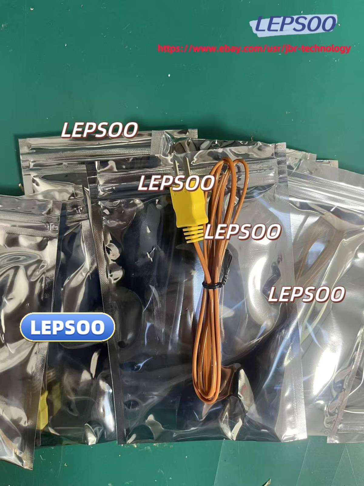 1PCS FLUKE 80PK-1 Type K Bead Temperature Probe -260°C to 500°F FLUKE 80PK-1/***