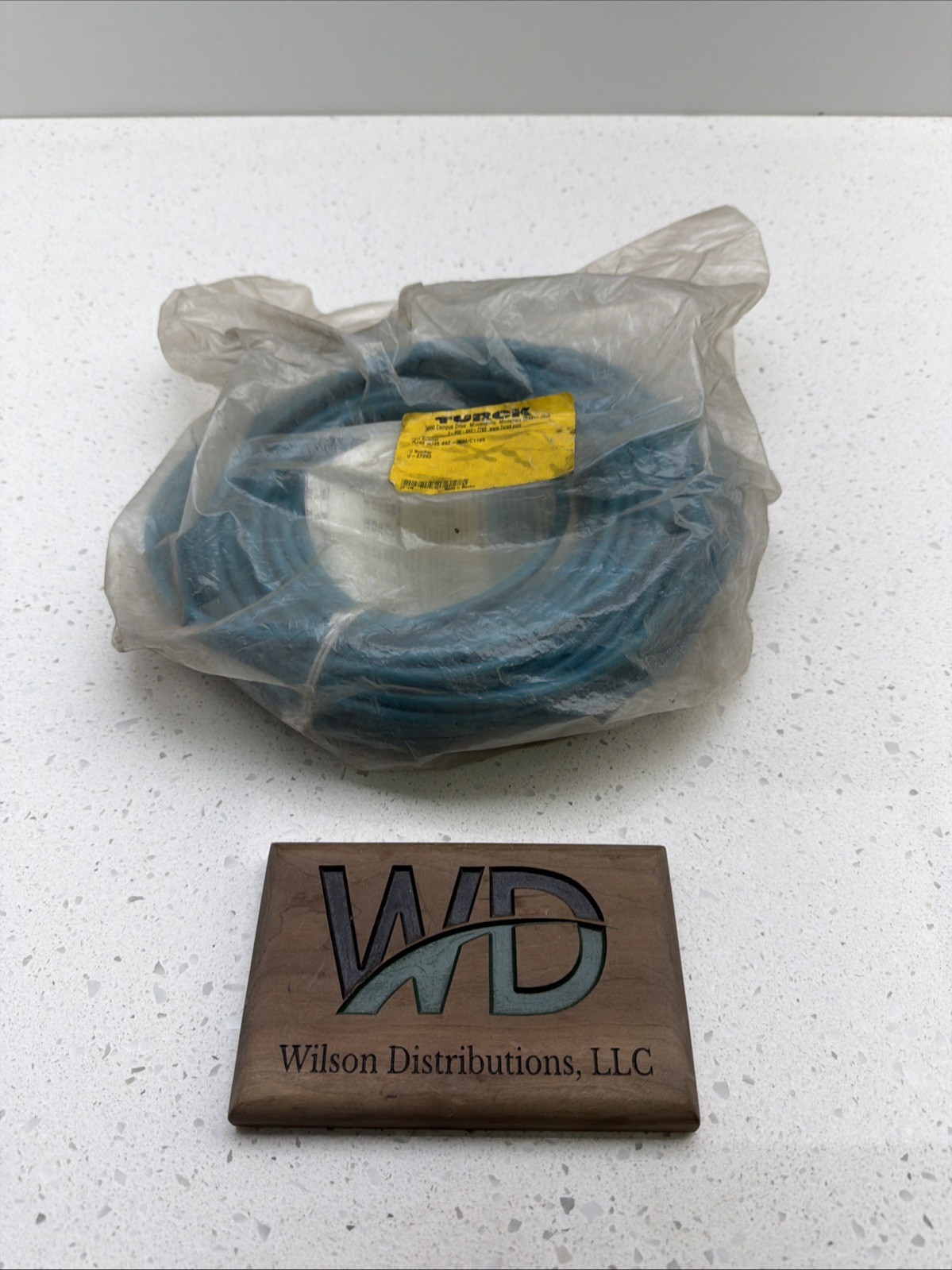 TURCK RSCD RJ45 442-30M/C1195, ETHERNET CABLE ASSEMBLY, U2-17436, NEW #307167