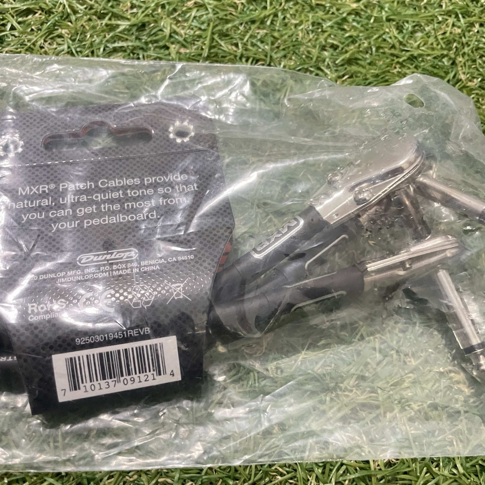 MXR Patch Cable 3-Pack 6 in 6 in. Black New