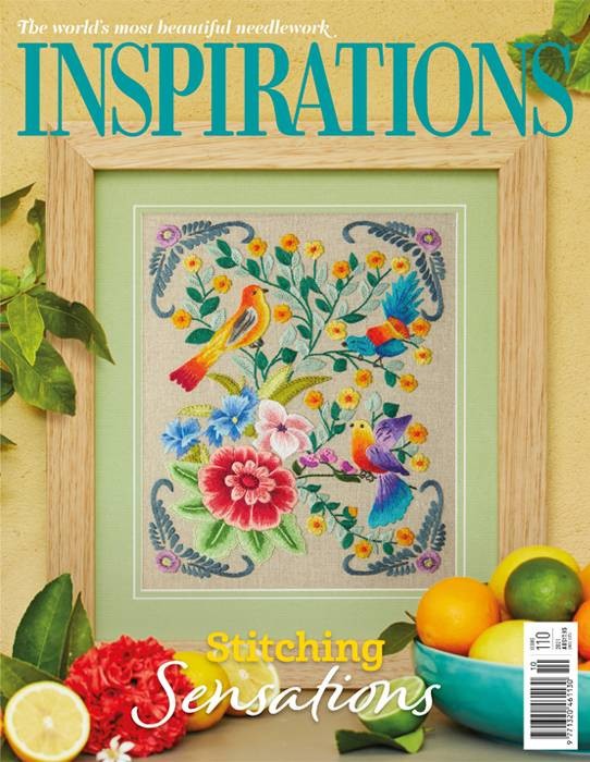 Inspirations Magazine Issue 110 - Stitching Sensations - New!