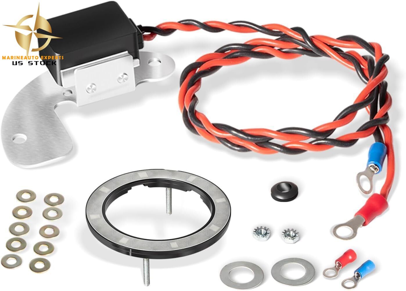 for 1181 Pertronix Ignitor Electronic Ignition Conversion for Delco 8 Cylinder