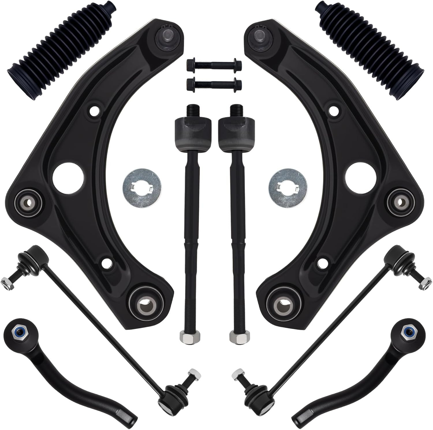 Front End Suspension Kit for 2012-2019 Nissan Versa 1.6L 2014-2019 Versa Note