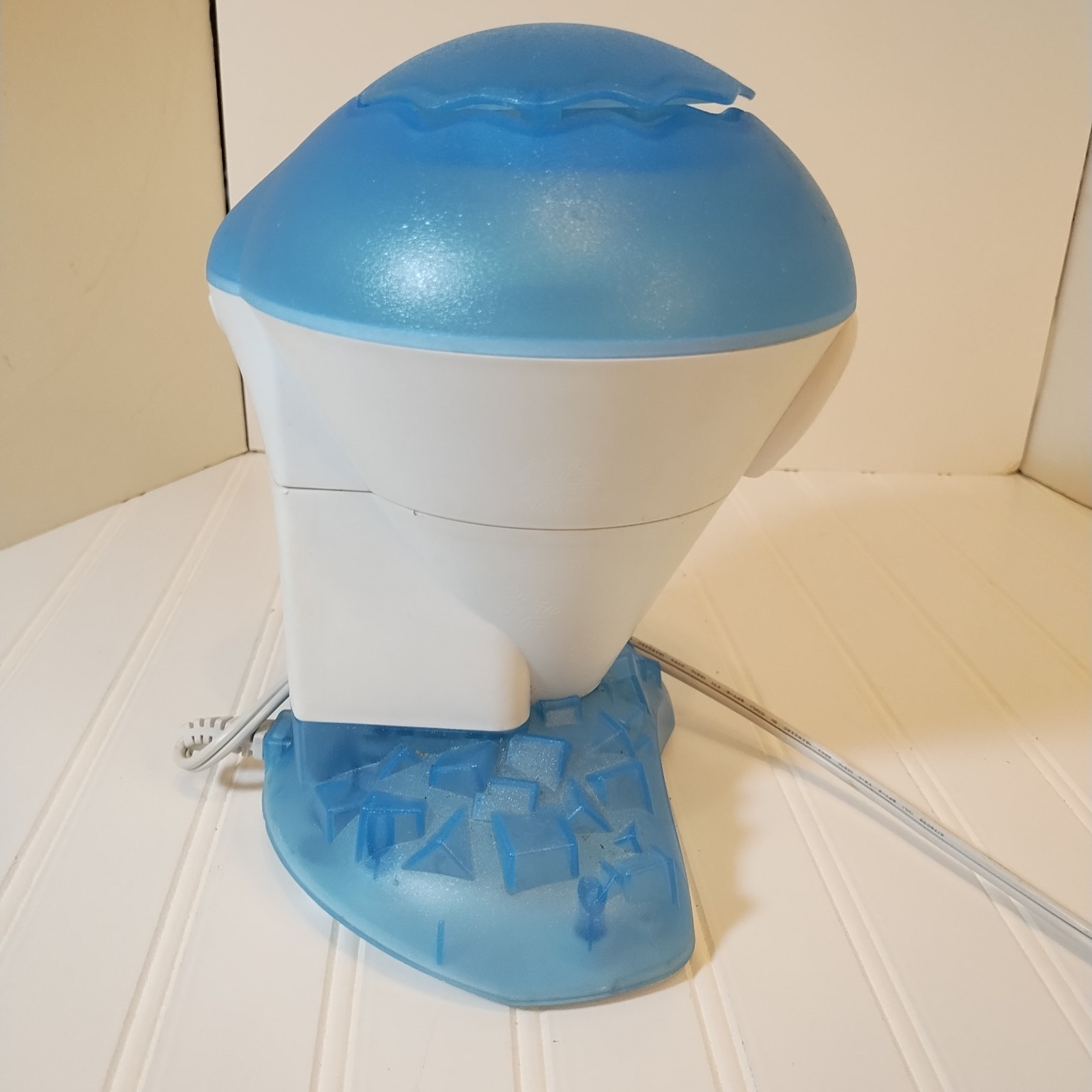 Rival Ice Shaver IS150 Snow Cone Maker Blue Tested Works