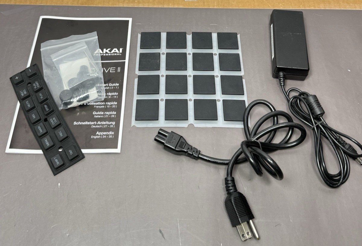 Akai MPC Live II Standalone Sampler Sequencer Custom Skin w/ Box