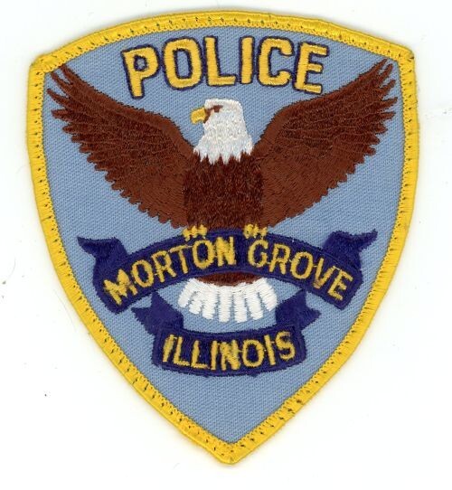 ILLINOIS IL MORTON GROVE POLICE NICE SHOULDER PATCH SHERIFF