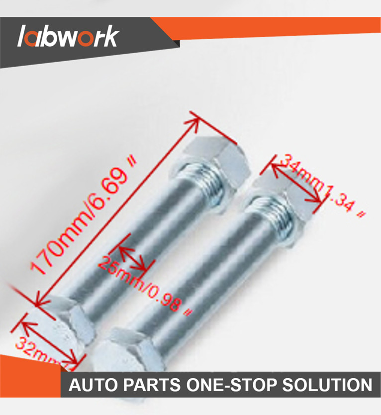 Labwork Mini Excavator Bucket Pins Bolts and Nuts Kit For Attachments