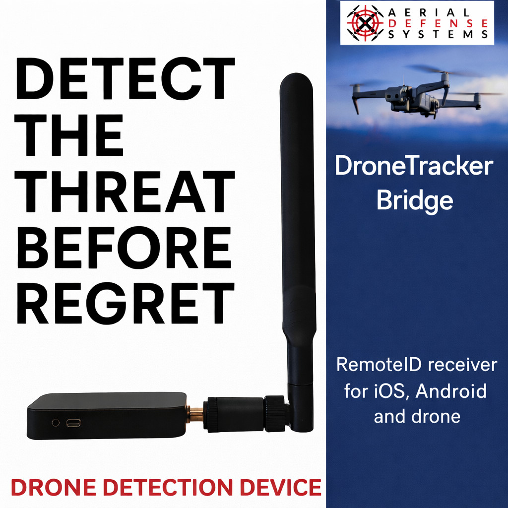 Handheld Drone Detection & Pilot Locator – Remote ID Receiver