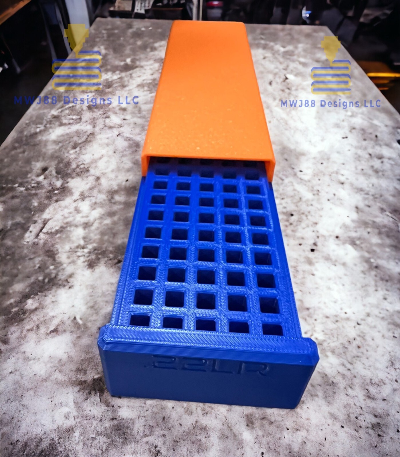 Multi Color Sliding .22lr Ammo Storage Box Case - 100rd Round - Multiple Colors!
