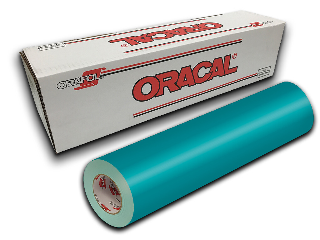 12" X 5yd - Turquoise Oracal 651 Craft & Hobby Cutting Vinyl Roll