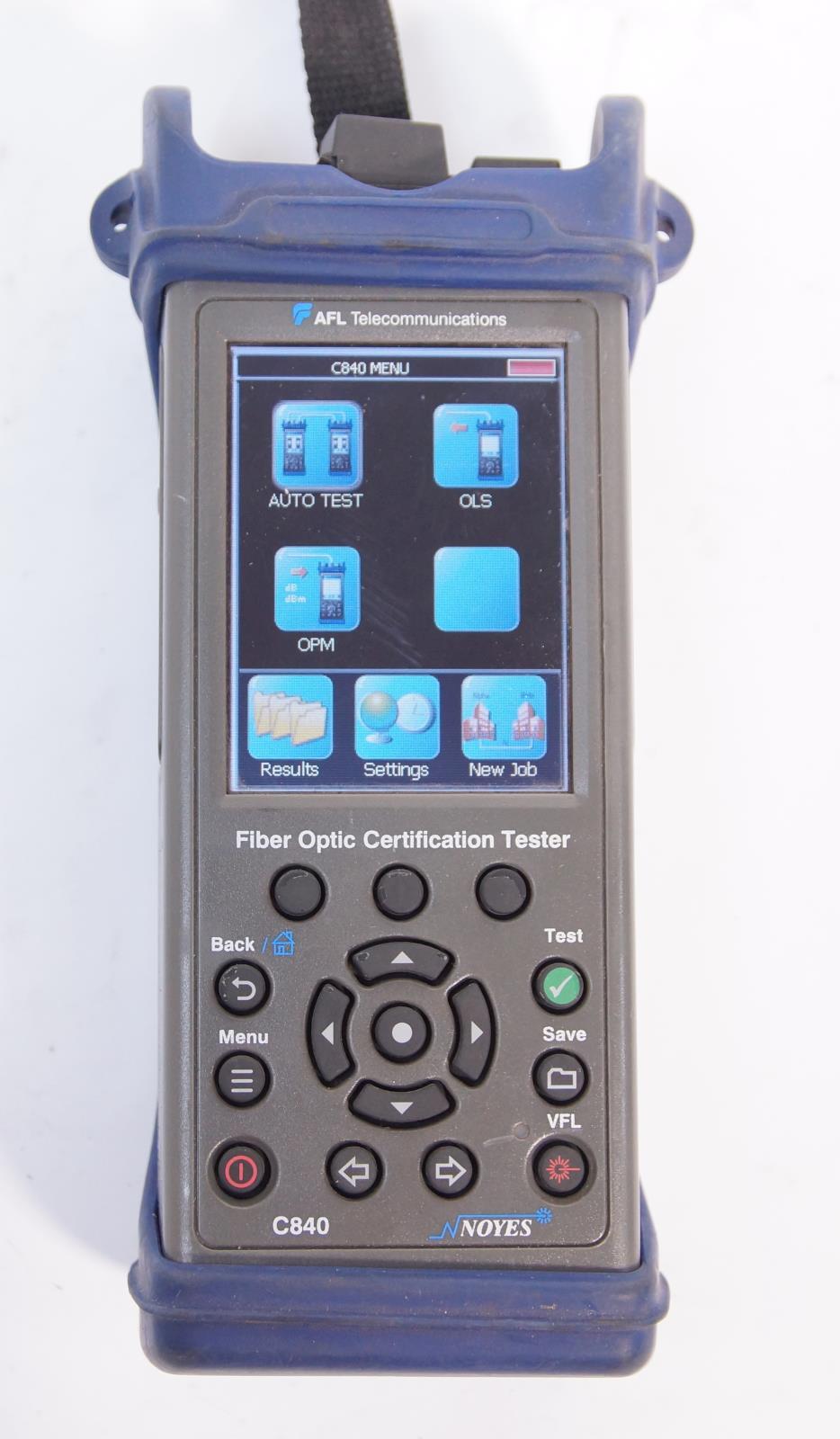 AFL Telecommunications / NOYES C840 QUAD Fiber Optic Certification Tester