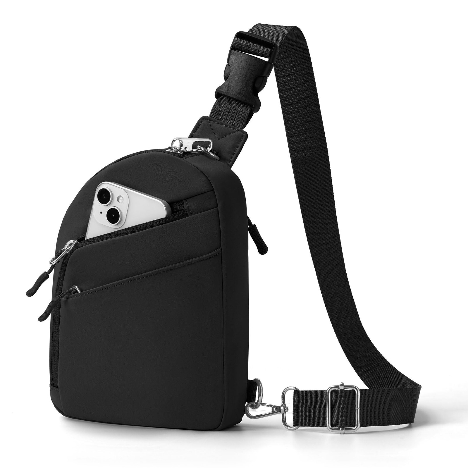 TOPEAST Anti Theft Crossbody Bags for Women Men, Small Sling Crossbody Bag Tr...